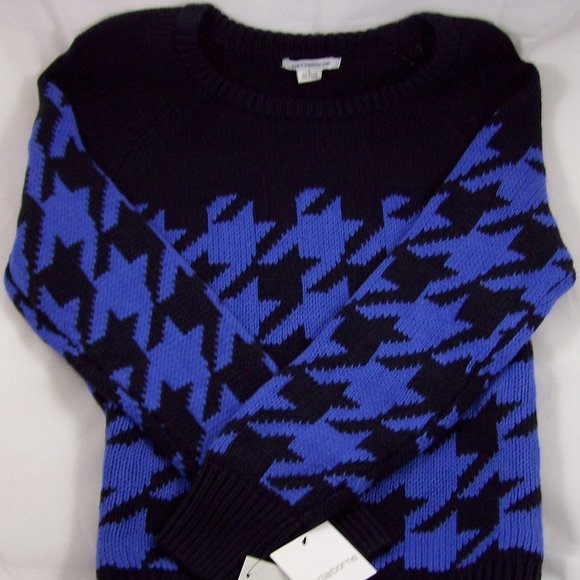 Liz Claiborne Navy Multi Sweater - Picture 1 of 5